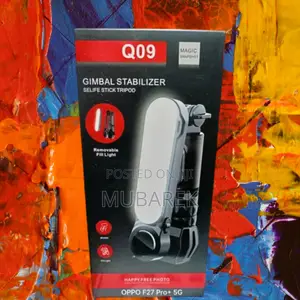 Gimbal Q09: Travel-Friendly With Foldable Design