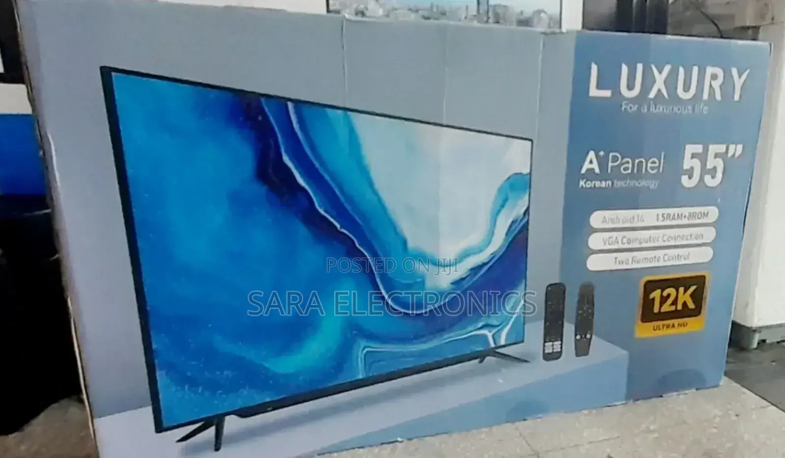 Luxury 55” Smart TV – 2025 Model