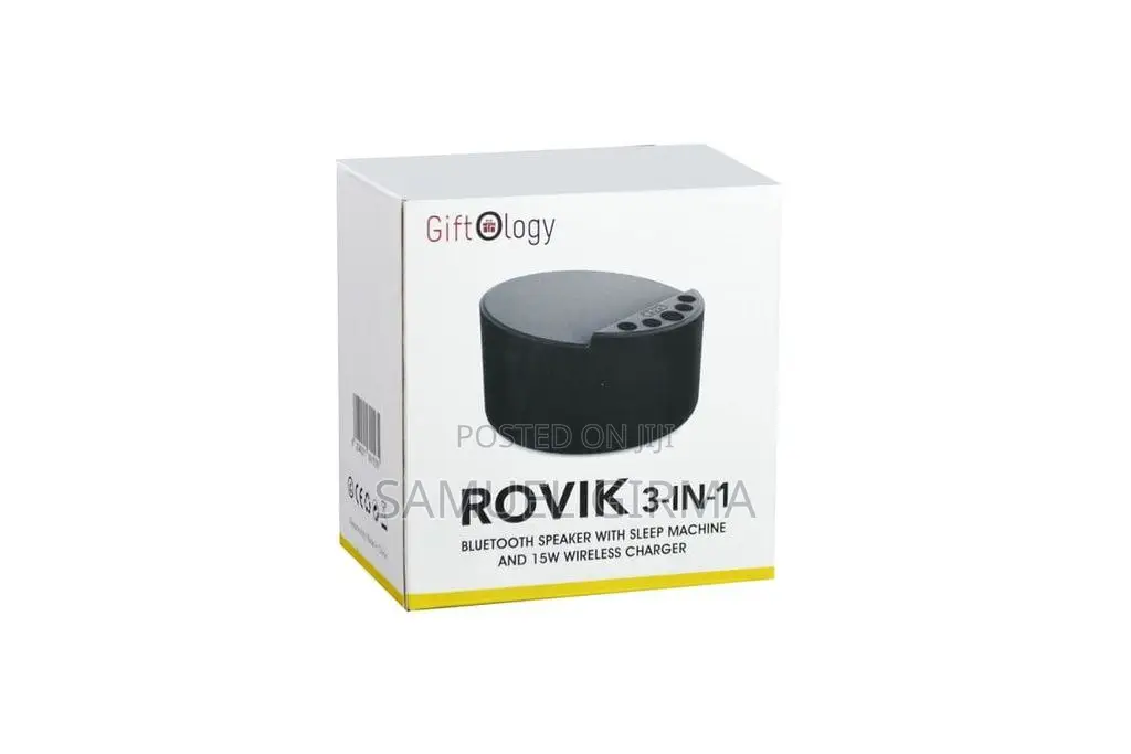 ROVIK 3-in-1 Bluetooth Speaker Sleep Wireless Charger