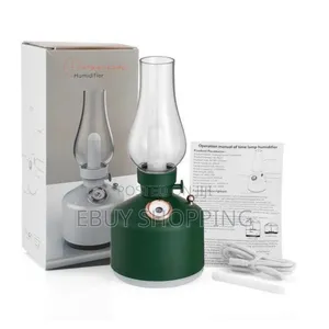 Electric Vintage Lamp Humidifier – Adjustable Brightness