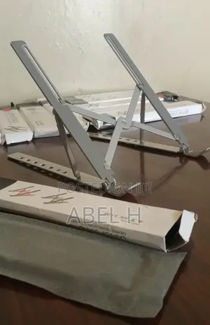 Laptop Stand Aluminum Metal | የብረት የላፕቶፕ መደገፊያ