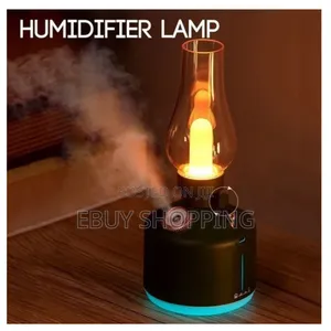 Portable Vintage Humidifier – 6-Hour Continuous Mist 1200mah Battery