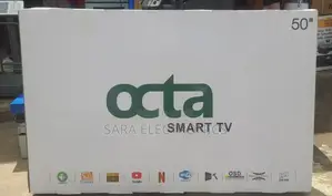 OCTA 50" Smart Android TV – UHD, Double Glass
