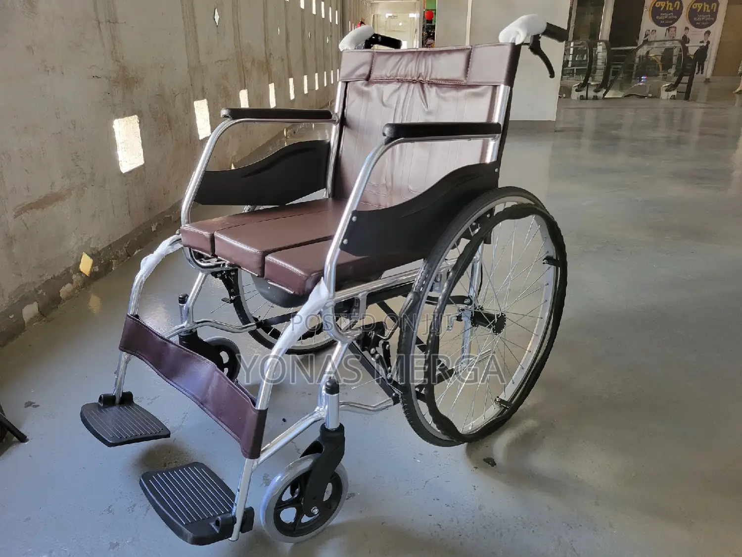 Elderly Disabled Wheelchair橙seat Cushion Wheelchair€☆ጋሪ ዊልቼር