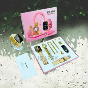 A58 Plus: Ladies Gold Smartwatch