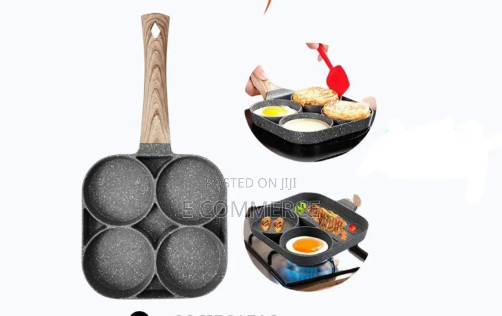 4 In 1 Flat Bottom Omelette Egg Pan