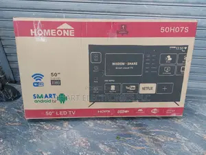 Home One 50 Inch Tv Double Glass Smart Uhd Tv