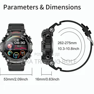 Hainoteko RW-27 Smartwatch With Earphones