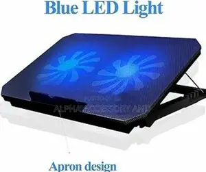 Double Fan Laptop Cooler Stand And