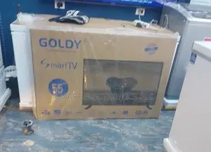 Goldy 55 Inch TV Double Glass Smart Uhd TV