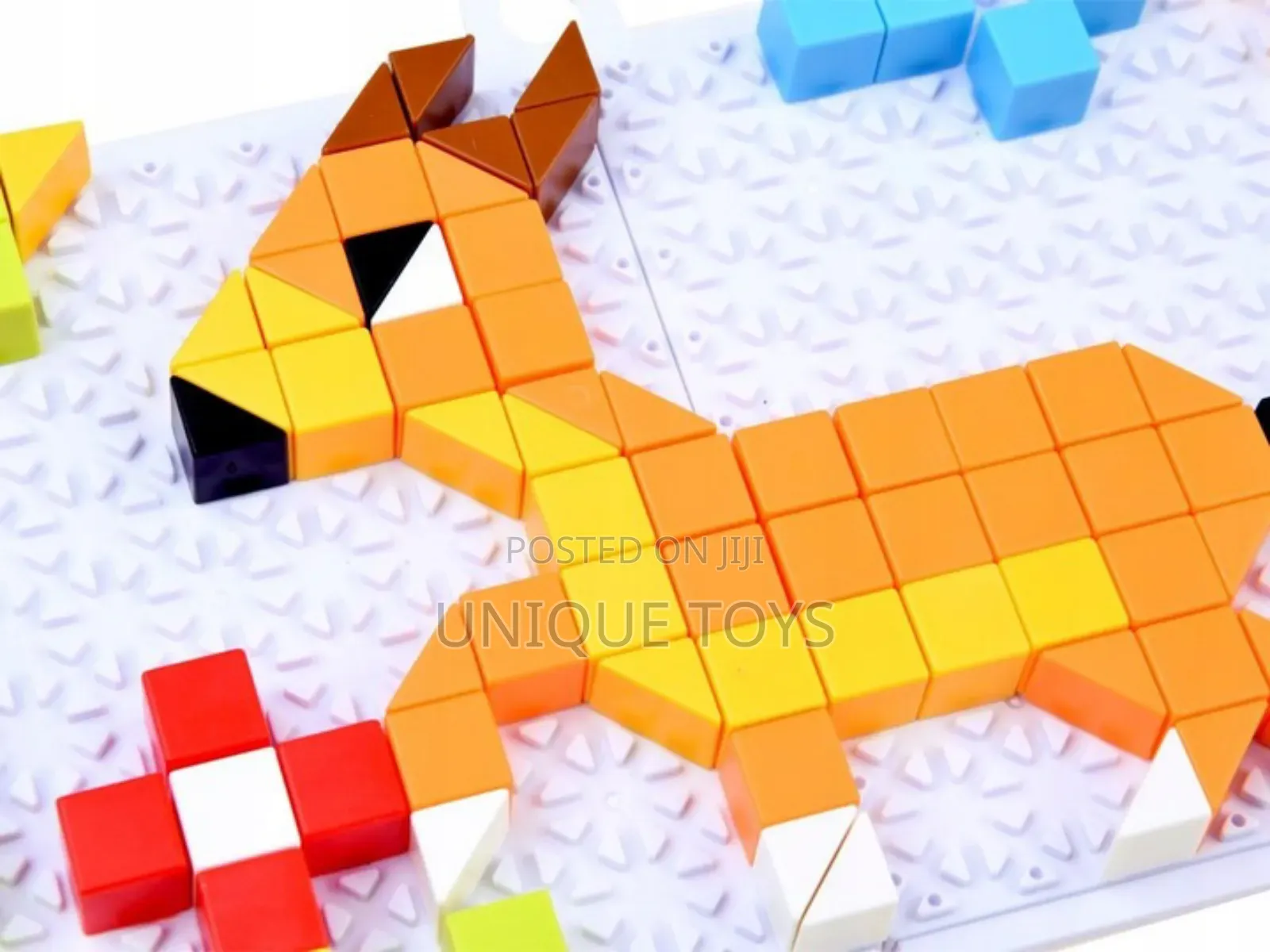Mosaic Geometrical Puzzle Blocks Montessori Set, 248 PCS