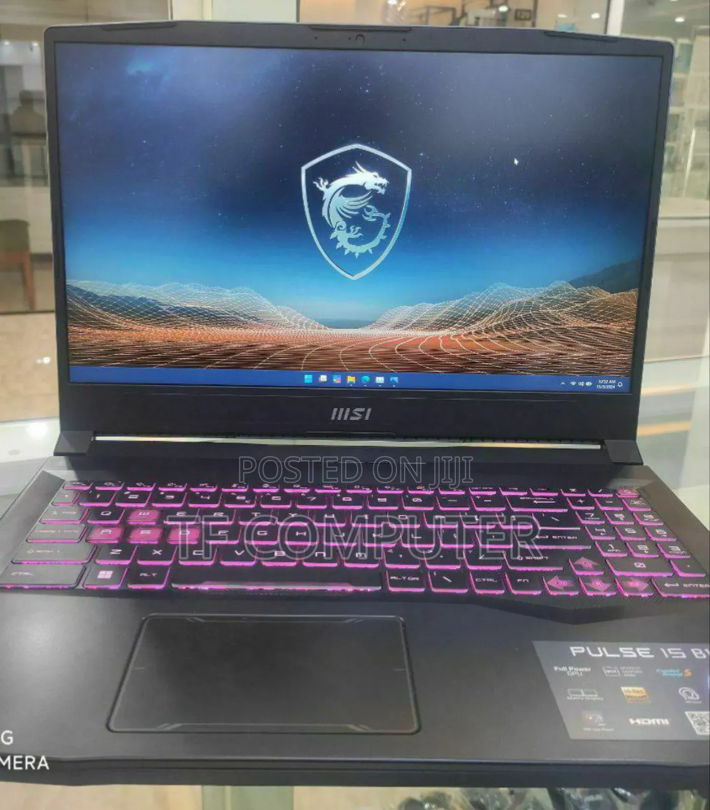 New Laptop MSI Pulse GL66 32GB Intel Core I9 SSD 1T