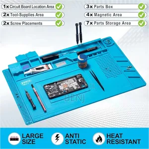 Silicone Mat | Magnetic Solder Repair