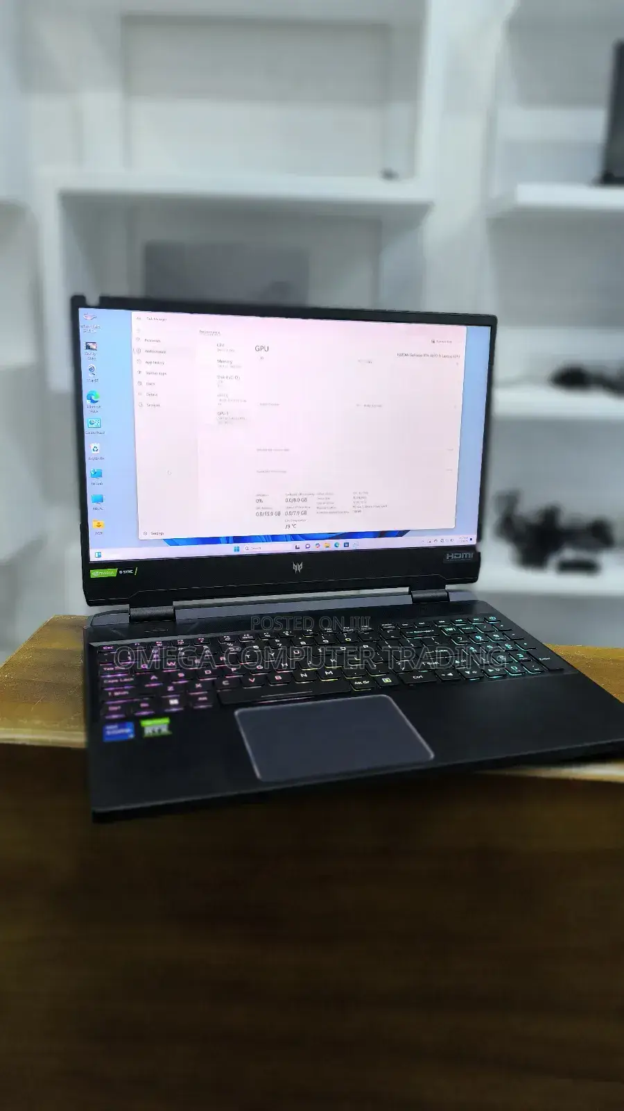 New Laptop Acer Predator Helios 300 16GB Intel Core i9 SSD 512GB
