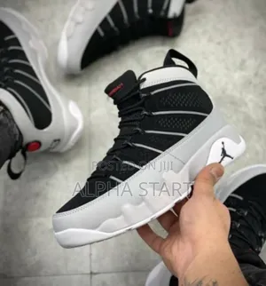 Air Jordan 9 Ix Retro Hi ‘Black Gray White’ Shoes