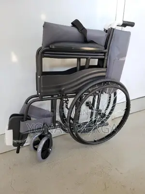 FOLDS EASILY FOR TRANSPORT:Wheelchair
