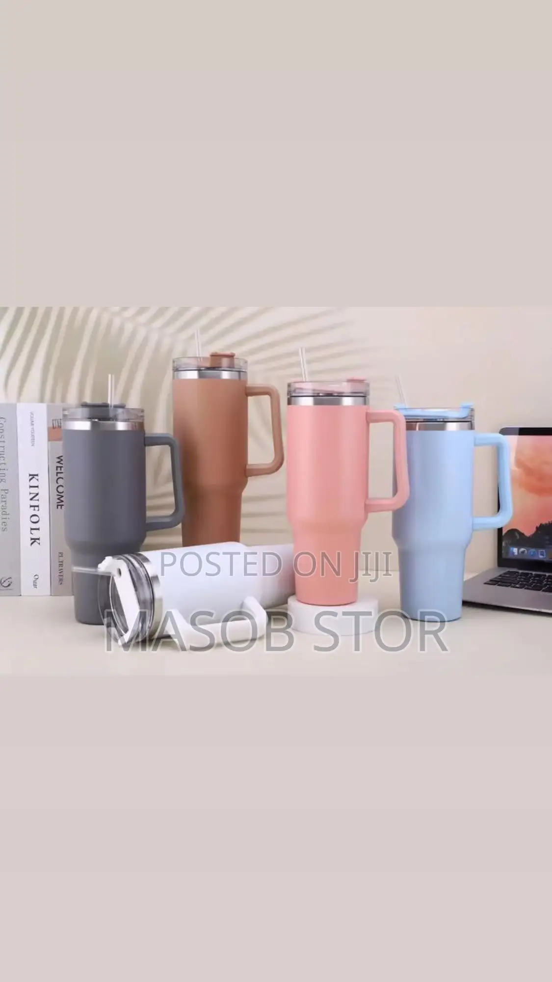 Double Layer Isolated Tumblers With Straw (Travel Cup)