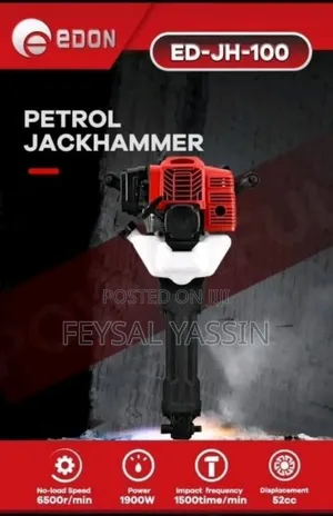 Edon Jack Hammer Demolition Breaker Gasoline 52cc 1,900w