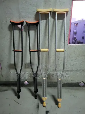 Axillary/Underarm Crutches With Spring Support for Adults