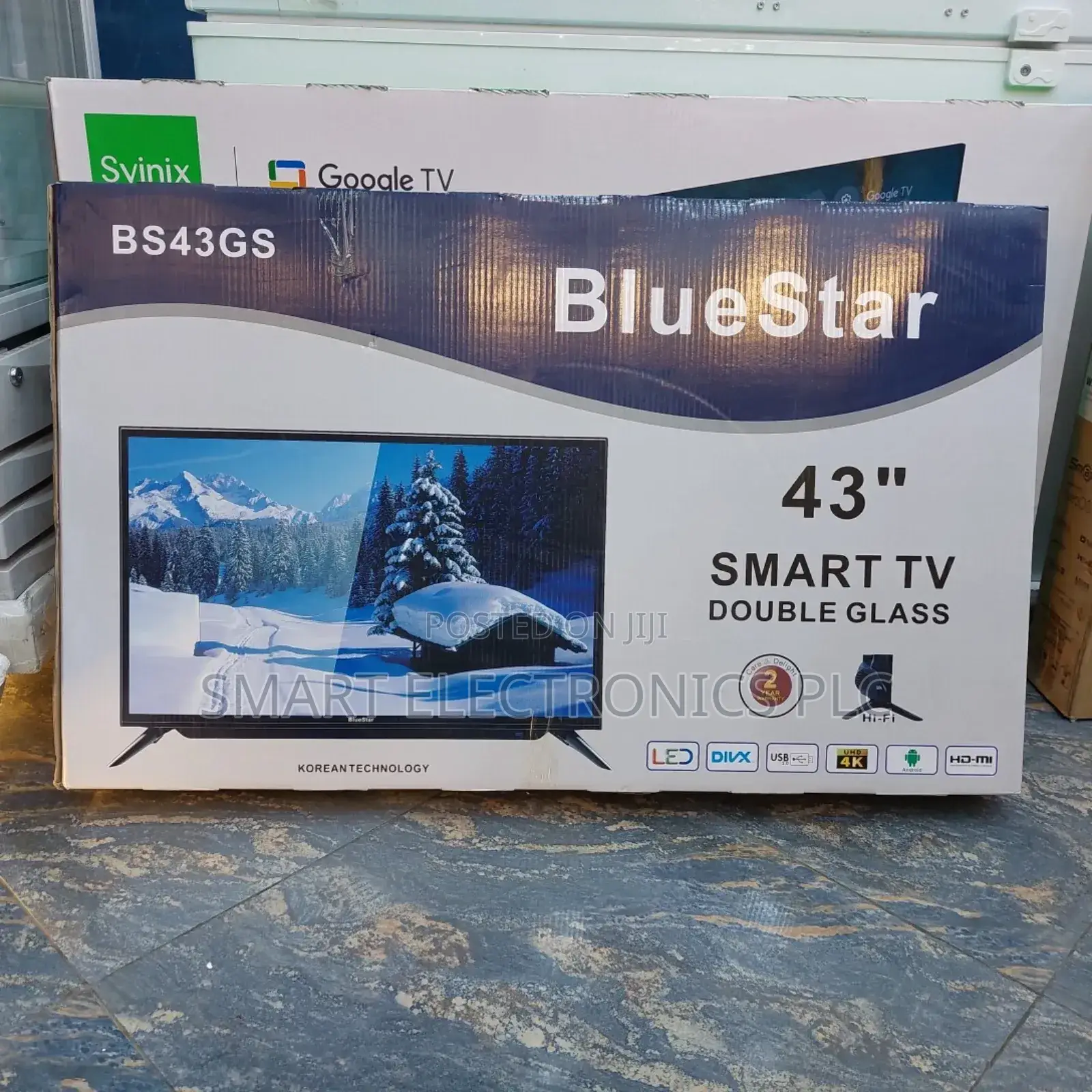 Blue Star 43 Inch Smart Ujd Tv