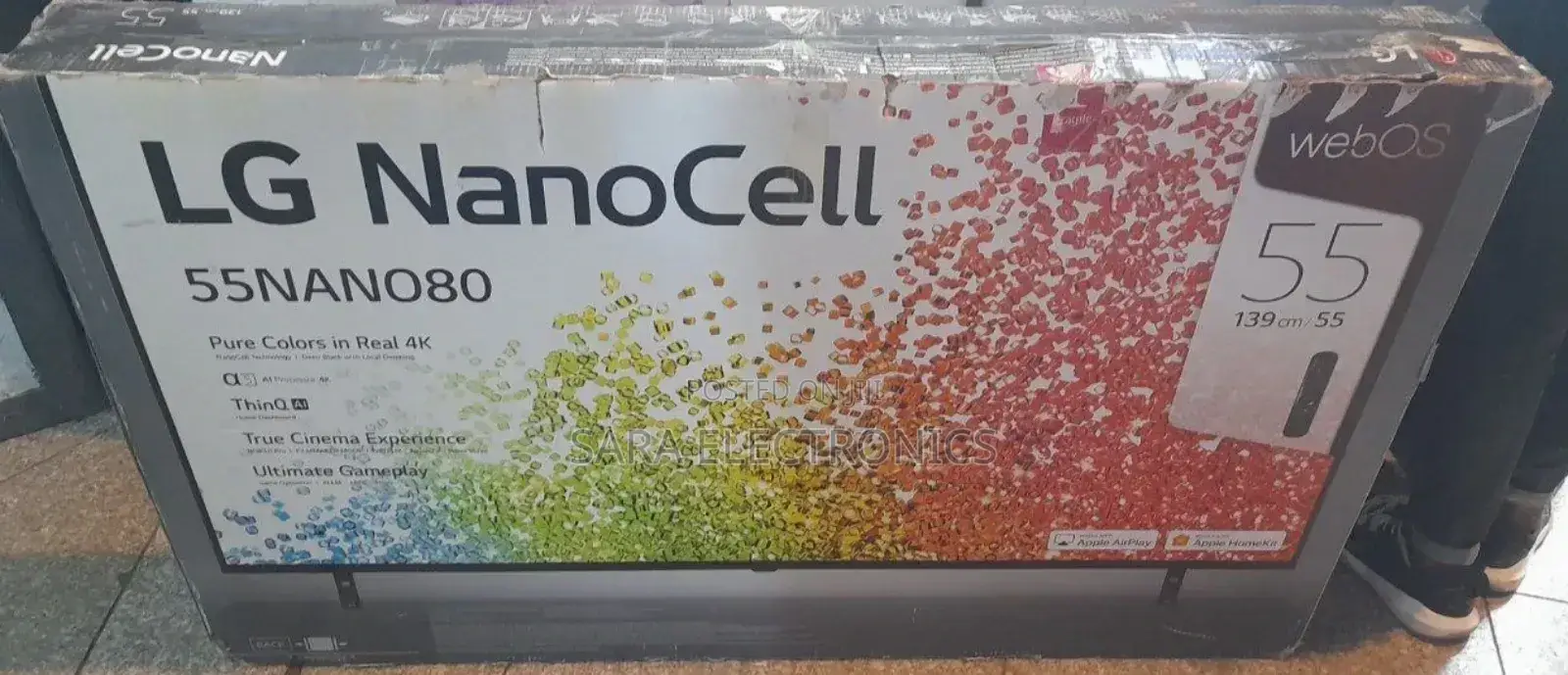 Lg Nano Cell 55" Smart Tv - Android 12.0, 2gb Ram