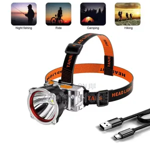 Ultra-Bright Rechargeable Led Headlamp – Hands-Free Lighting