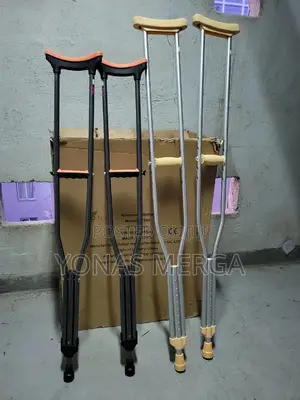 Bilateral Crutches፩¥ክራንች+Used for Long/Short-Term Injuries