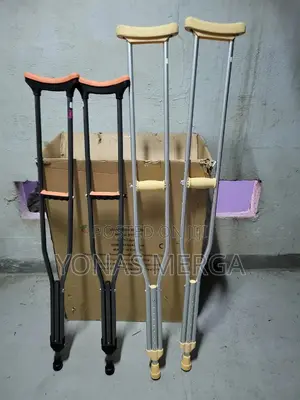 Aluminum Crutches W/Comfortable፹彘crutches€£0crutchesክራንች