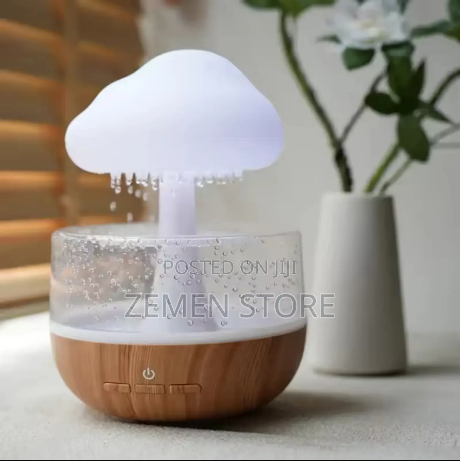Cloud Rain Humidifier – Relaxing Rain Sound LED Light