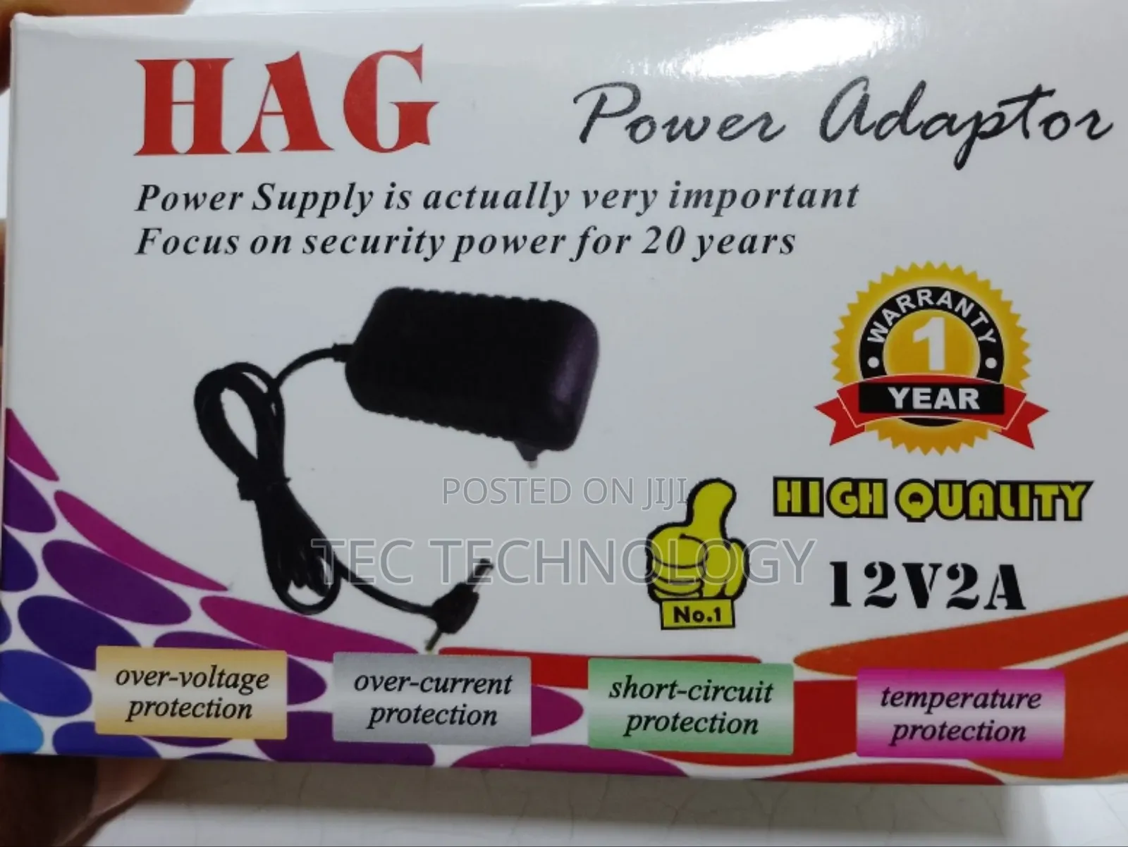Power Adapter 12v/2a