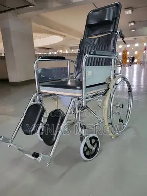 Wheelchair፵₩Wheelchair Commode(Arm Foot Rest Removable)
