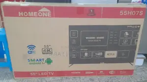 HOME ONE 55" Smart Android TV – Ultra HD, Wifi, Youtube