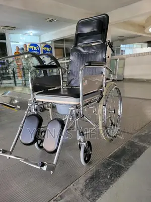 Reclining Commode Wheelchair፹吊wheelchair0¥Wheelchair፪互ዊልቼር