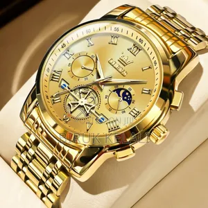 Olevs Luxury Unique Watch for Men's