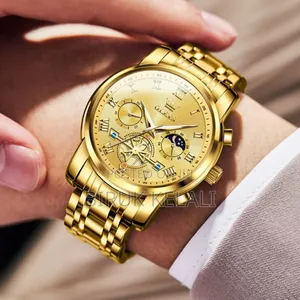 Olevs Luxury Unique Watch for Men's