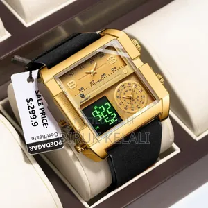 Poedagar Elegance Square Unique Watch