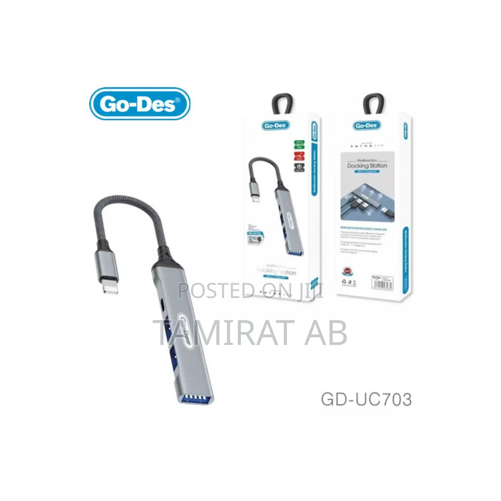 Go-Des 4 in 1 Multifunction Docking Station