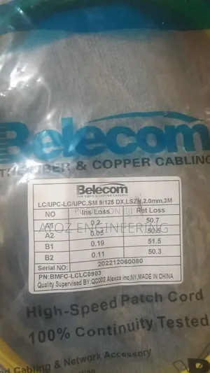 Network Product Patch Cord
