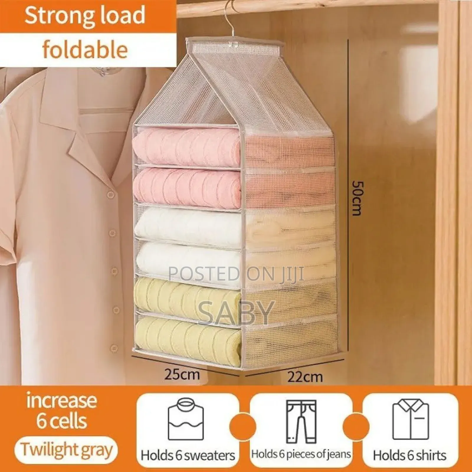 PVC Wardrobe Storage Hanging Bag