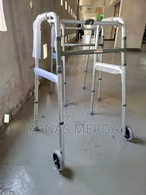 Comfortable Foam Hand Grips Walker₩፶walking Frame(ያለጎማ/በጎማ)