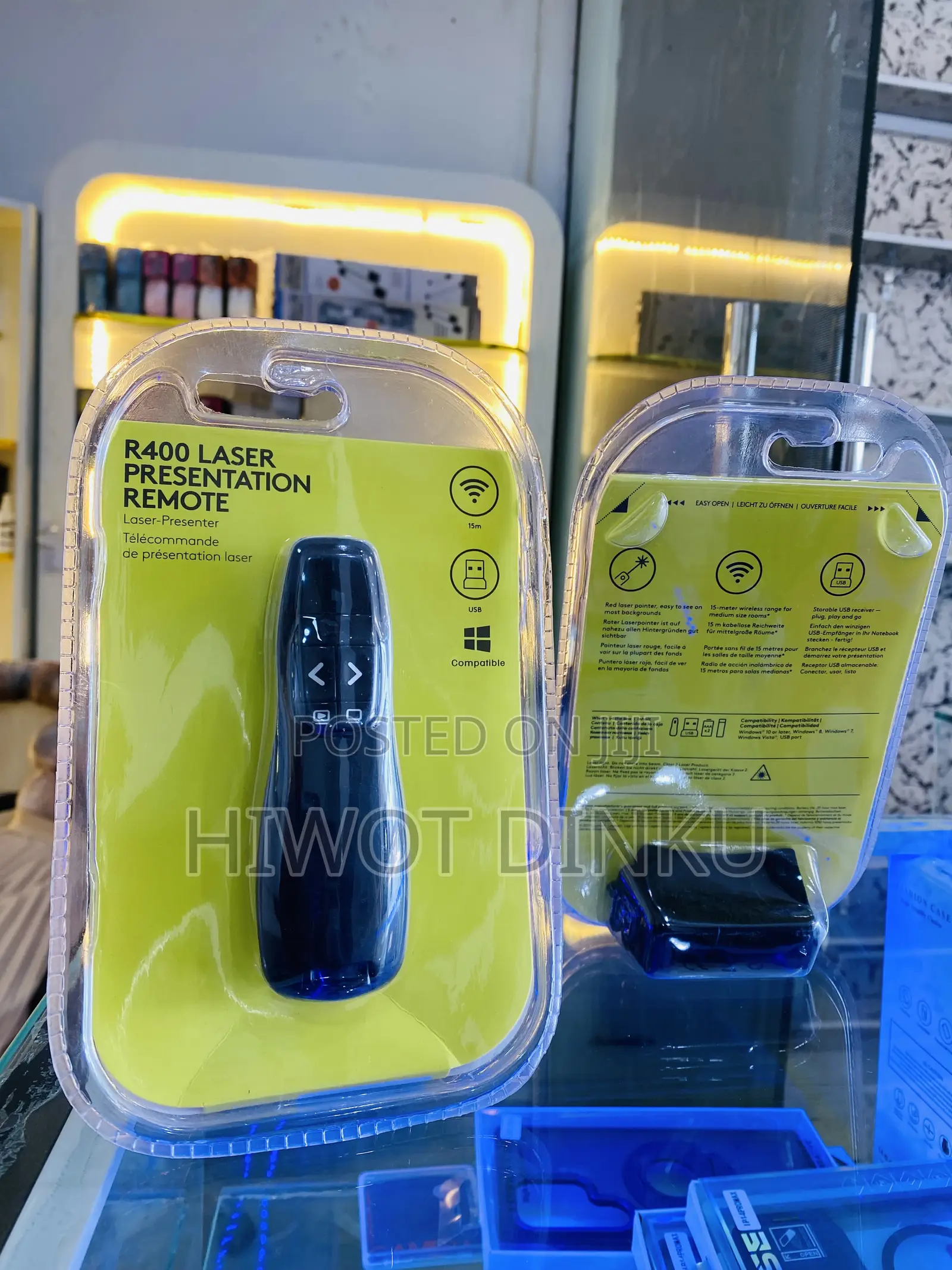 R400 Laser Presentation Remote