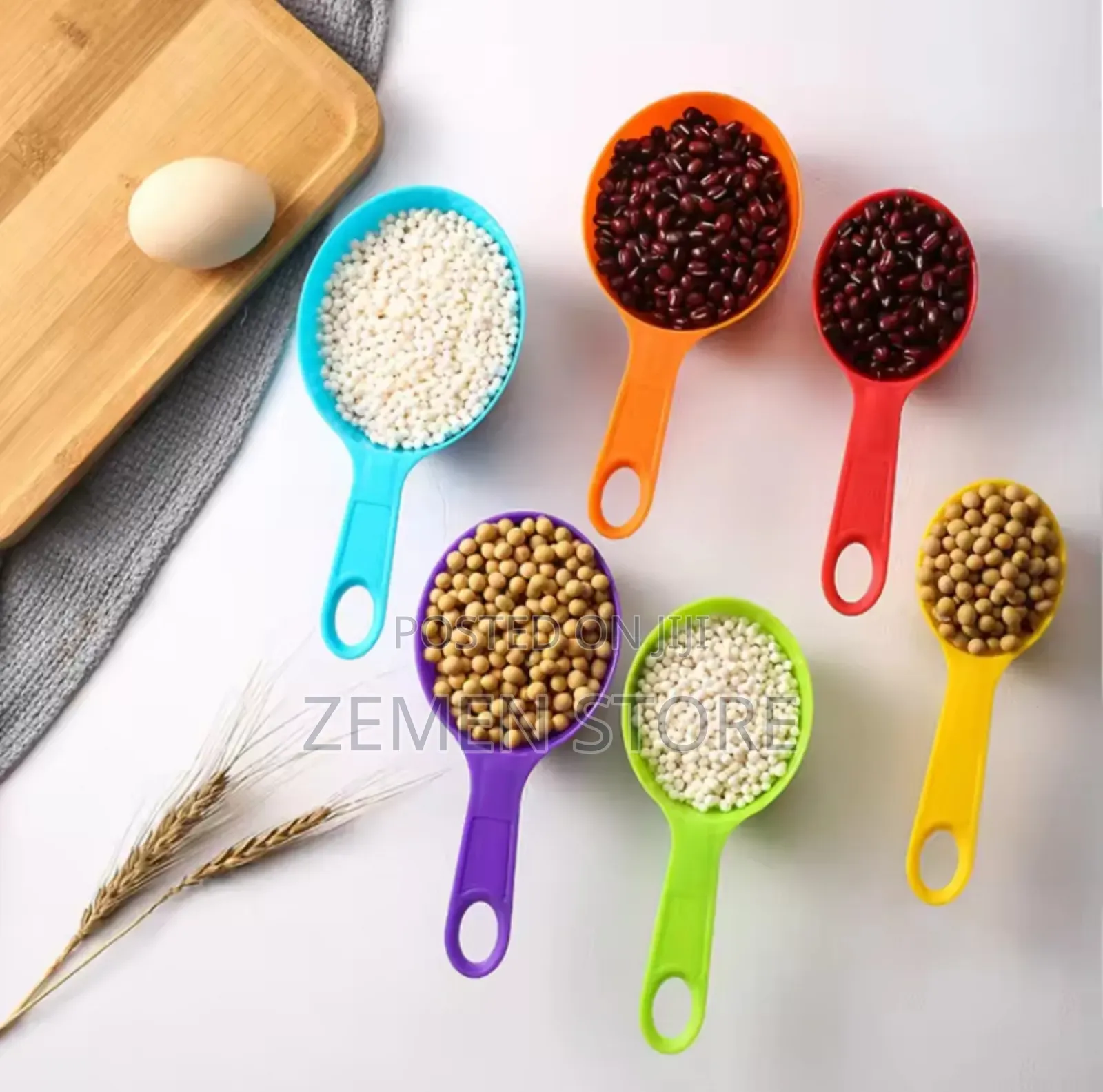 6-Piece Measuring Spoon Cup Set – Precise Durable
