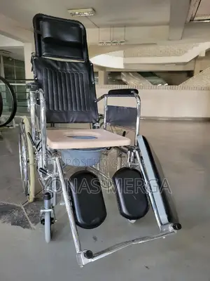Toilet Wheelchair, for Individuals With Mobility Challenges