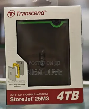 4tb Transcend External Hard Disk Drive
