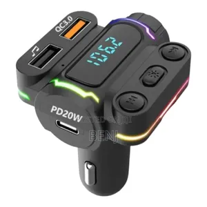 P7 In Car Dual Charger | Mp3 Player | Fm Reciver | Bluetooth