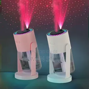 3-in-1 Starry Sky Humidifier With Led Aroma Diffuser