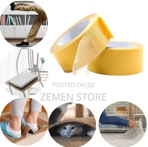 Double-sided Nano Gel Carpet Tape – Reusable Strong