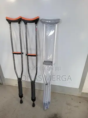 Aluminum Crutches፴鄔axillary Crutches፼示walking Cane Elderly