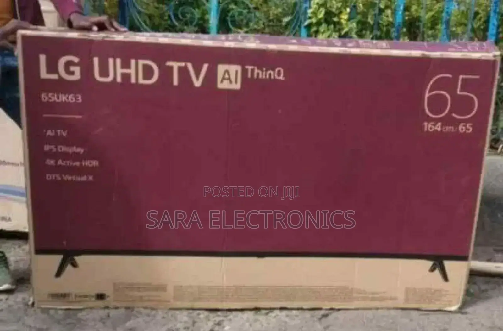 Lg 65” Uhd Smart Tv (Model: Uk63)