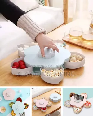 Tabletop Snack Organizer for Storing Candy Nuts